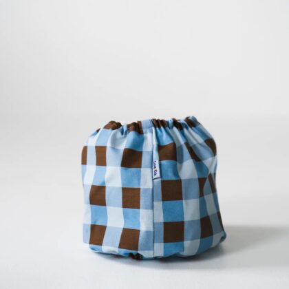 LOU AND CO. - Snood à carreaux (bleu)