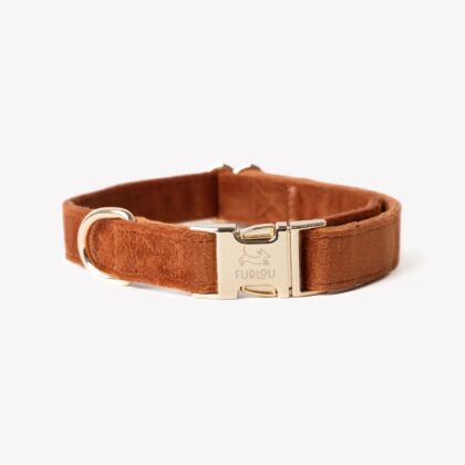 FURLOU - Collier VELVET clay