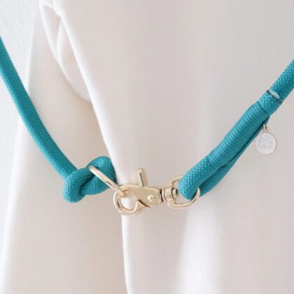FURLOU - Laisse mains libres teal