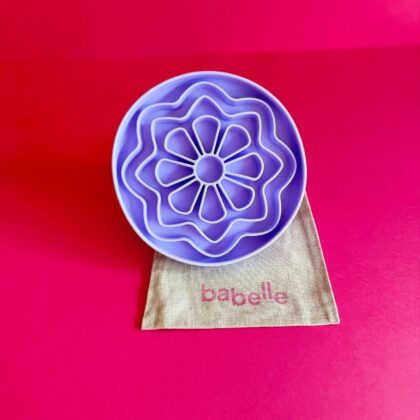 BABELLE - Tapis de léchage THE PETAL (lilas)