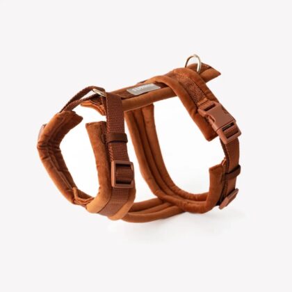 FURLOU - Harnais VELVET (clay)
