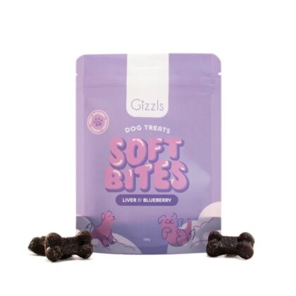 GIZZLS - Friandises foie d'autruche et myrtilles