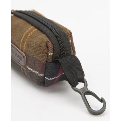 BARBOUR - Porte sacs à crottes tartan